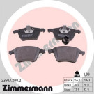 ZIMMERMANN Bremsbeläge 23913.200.2
