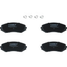 KAMOKA Bremsbelagsatz, Scheibenbremse JQ1018120