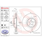 88 481 016 Bremsscheibe VA | SUBARU Impreza 2.0i Turbo 01-06 | 09.7812.11