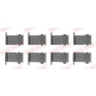 391-1162 Montagesatz f.Bremsklötze | MITSUBISHI Colt,Galant,Lancer 88 | 109-1162