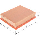 Luftfilter | LAND ROVER | 1457433549