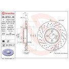 22 481 013 Bremsscheibe VA | MINI Clubmann, Coupe 05 | 09.B754.21