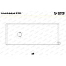 GLYCO Pleuellager 01-4946/4 STD