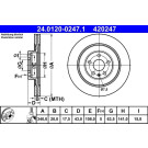 Bremsscheibe | 24.0120-0247.1