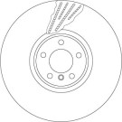 Bremsscheibe Bmw P. X5 10-/X6 07- Le | DF6618S