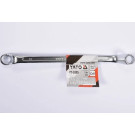 YT-0385 Doppelringschlüssel Gekr÷Pft 10X11mm Polierte K÷Pfe