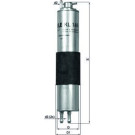 MAHLE Kraftstofffilter | KL 149