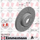 ZIMMERMANN Bremsscheibe
