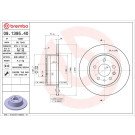 15 482 001 Bremsscheibe HA | MERCEDES W116,W123,W126,R107 72 | 08.1395.40