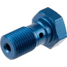 Bremsleitung Hohlschraube f. Brembo | Kurz,Einfach,M10x1, Blau | MCH911B