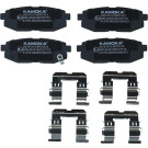 KAMOKA Bremsbelagsatz, Scheibenbremse JQ101513