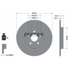 Bremsscheibe Lexus P. Ct 10 | 92228303