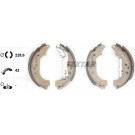 Bremsbacken Fiat Fiorino/Qubo/Nemo/Bipper 08- 1.3Jtd/1.4Dhdi | 91067600