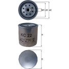 MAHLE Kraftstofffilter | KC 22