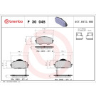 BREMBO Bremsklötze VA | HYUNDAI i20 08 | P 30 045