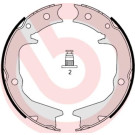 Bremsbackensatz HA MITSUBISHI Eclipse, Galant 89-03 ESSENTIAL LINE S 54 519