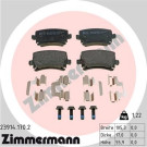 ZIMMERMANN Bremsbeläge