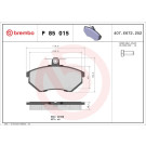 BREMBO Bremsklötze VA | SEAT Ibiza VW Golf 83-02 | P 85 015