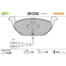VALEO Bremsbeläge 301332