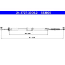 ATE Handbremsseil Seilzug Festellbremse 24.3727-3000.2 ATE Handbremsseil Seilzug Festellbremse 24.3727-3000.2