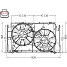 Denso | Lüfter, Motorkühlung DER50002