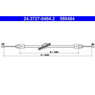 ATE Handbremsseil Seilzug Festellbremse 24.3727-0484.2