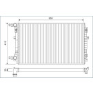 VALEO Motorkühler 701129