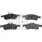 FEBI BILSTEIN Bremsbelagsatz, Scheibenbremse FEBI BILSTEIN Bremsbelagsatz, Scheibenbremse