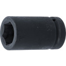 BGS Kraft-Steckschlüssel-Einsatz Sechskant, tief | Antrieb Innenvierkant 25 mm (1"""") | SW 32 mm | 5500-32