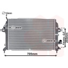 VAN WEZEL Kühler, Motorkühlung 37002460
