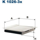 FILTRON Filter, Innenraumluft K 1026-3x