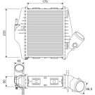 VALEO Druckluftkühler 818543
