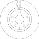 Bremsscheibe | DF6575