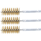 BGS Messingbürste | 19 mm | Antrieb Außensechskant 6,3 mm (1/4"""") | 3-tlg | 3078-19-M