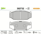 VALEO Bremsbeläge 302732