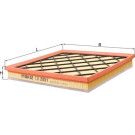 MAHLE Luftfilter | LX 2881