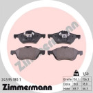 ZIMMERMANN Bremsbeläge