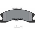 Bremsbelagsatz Jeep P. Grand Cherokee 99 | 2408301