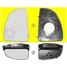 VAN WEZEL Spiegelglas, Außenspiegel VAN WEZEL Spiegelglas, Außenspiegel