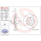 40 481 005 Bremsscheibe VA | FIAT Scudo,CITR Jumpy,PEUG 96 | 09.5870.34