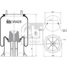 FEBI BILSTEIN Luftfeder | 39425