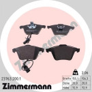 ZIMMERMANN Bremsbeläge
