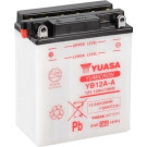 Yuasa Motorradbatterie TROCKEN | Offen ohne Säure | YB12A-A