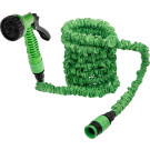 BGS Wasserschlauch Textil flexibel mit Garten-Handbrause mit 7 Funktionen 3 - 10 m BGS Do it yourself 70903