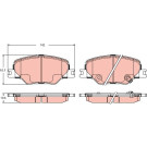 Bremsbelagsatz, Scheibenbremse | OPEL Insignia 17 | GDB2424