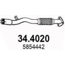 Abgasrohr | OPEL Combo,Meriva 01 | 34.4020