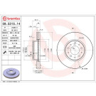 76 481 015 Bremsscheibe VA | VOLVO 740,940,960 89 | 09.5315.14