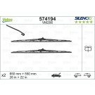 574194 Wischblatt SILENCIO CONVENTIONAL SET