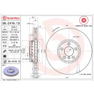 11 481 106 Brembo PREMIUM VA zweiteilig | BMW 5 F07,7 F01,F02,F03,F04 09 | 09.C416.13