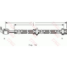 TRW Bremsschlauch | PHD163